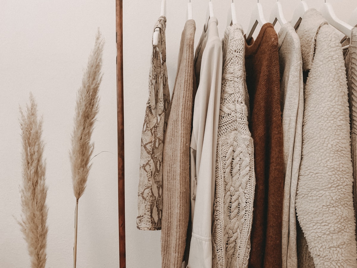 Bulk knitwear ready for export