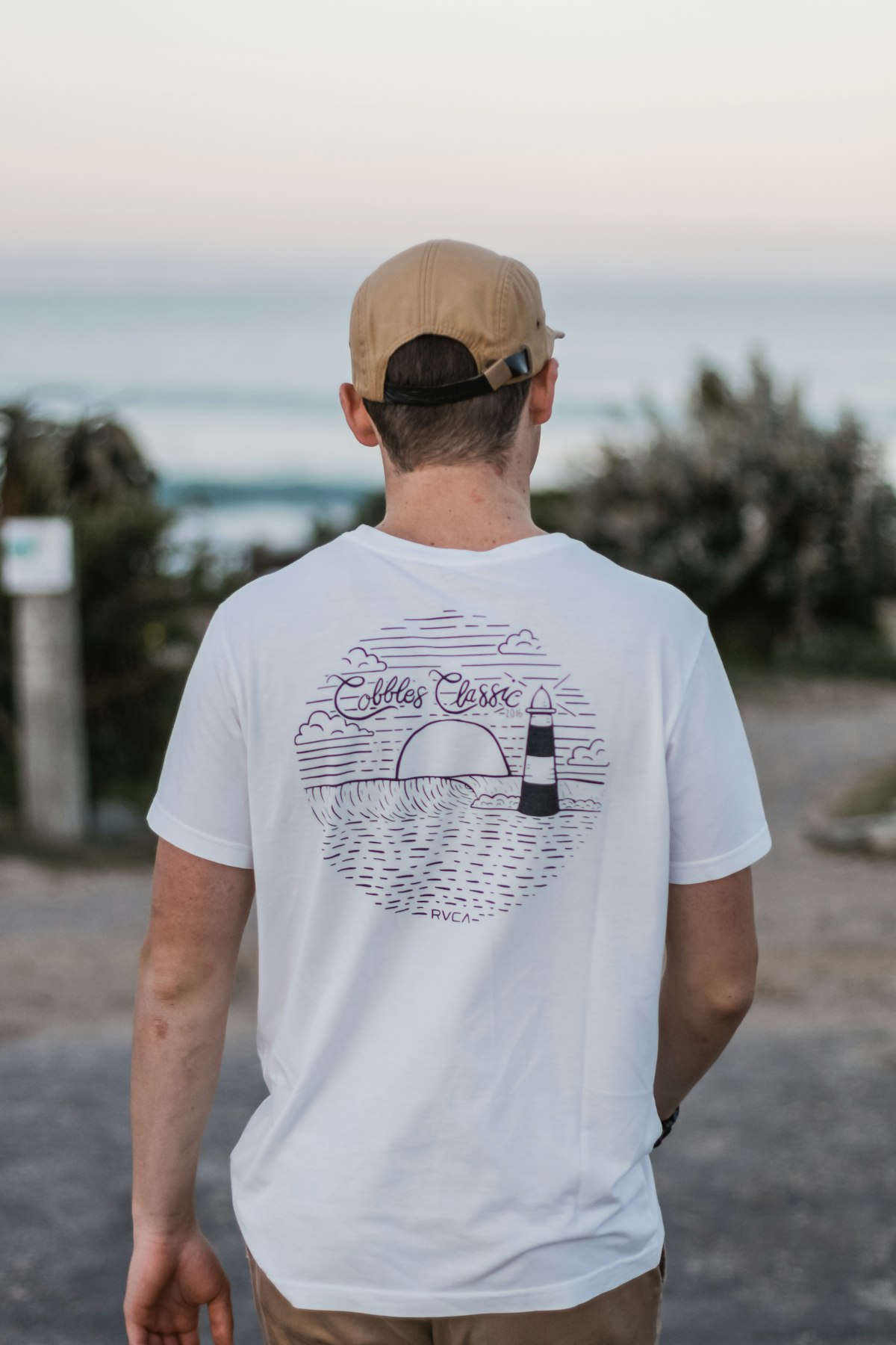 Screen-printed tee