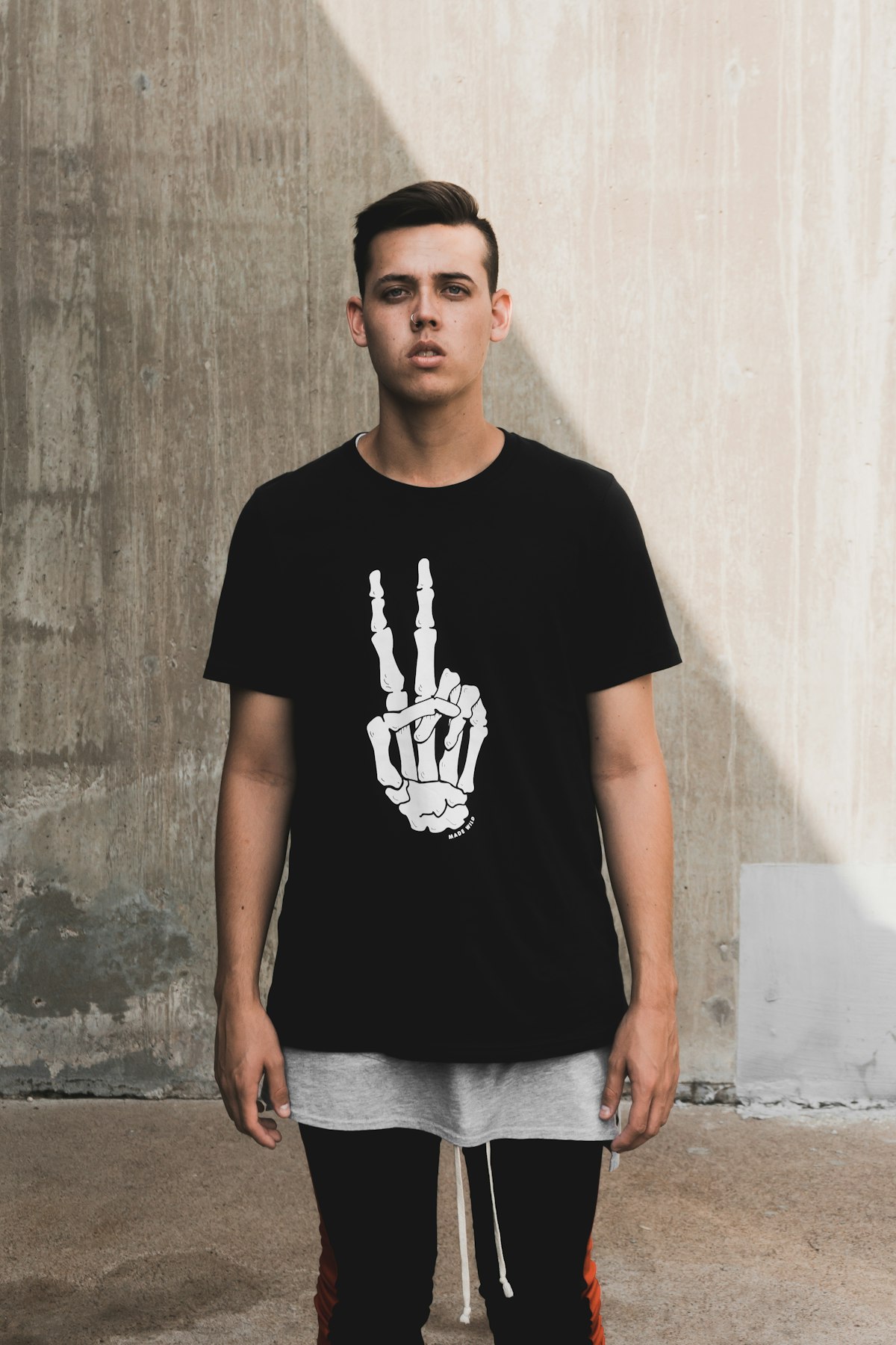 DTG printed tee