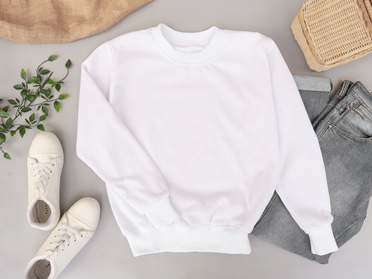 Embroidered sweatshirt