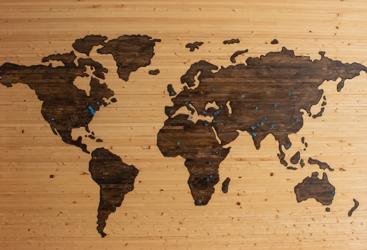 Shipping routes